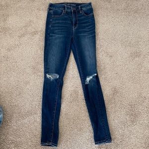 American Eagle Super High Rise Jegging
